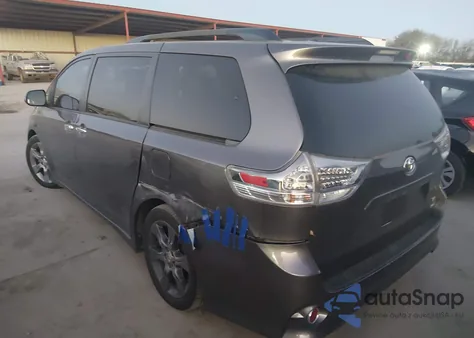 2014 Toyota Sienna Se 8 Passenger z USA, uszkodzony, nr VIN 5TDXK3DC2ES517139